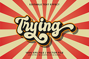 Trying Vintage Text Effect Bundle, a Layer Style Add-On by WM48 Shop (Thumbnail 8 of 10)