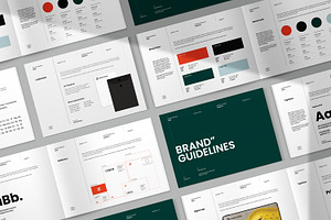 Brand Guideline Templates - CANVA