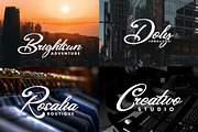 Santigold Typeface, a Script Font by 160 Studio (Thumbnail 2 of 7)
