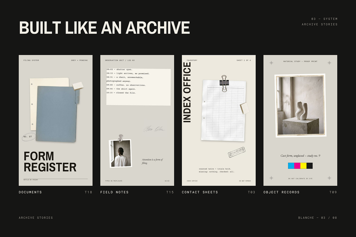 Archive Stories | 30 Canva Templates, a Social Media Template by BlancheStudio (Photo 3 of 9)
