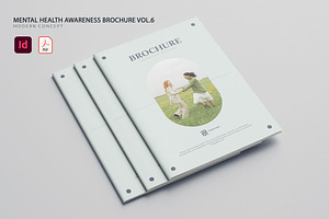 Mental Health Awareness Vol.6, a Brochure Template by Bewalrus Studio