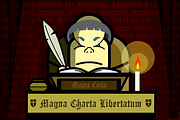 Carta Magna, gothic fonts, a Blackletter Font by deFharo (Thumbnail 2 of 6)