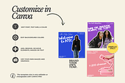 Podcast Canva Templates Aesthetic, a Templates & Theme by BYOTstudios (Thumbnail 10 of 11)