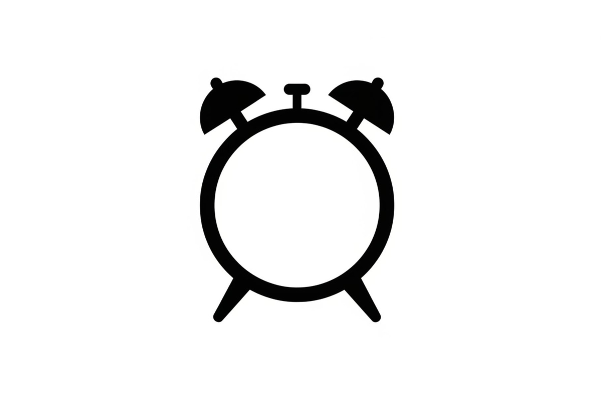 Alarm Clock Silhouette Vector Bundle, an Illustration by Creativeshirt (Photo 4 of 51)
