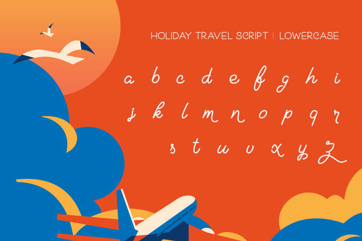 Holiday Travel Font Duo preview 7