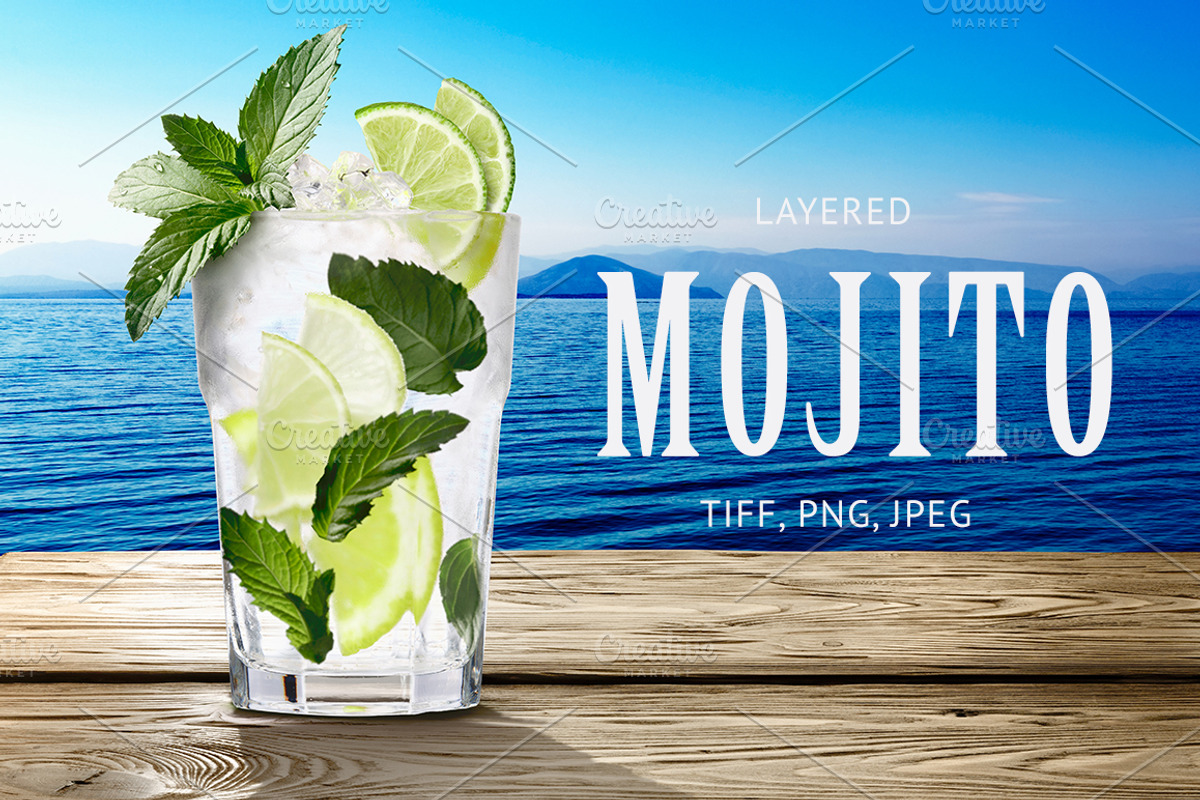 Mojito, a Product Mockup by Hortimages (Photo 1 of 2)