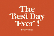 Holen Vintage, a Serif Font by Attract Studio (Thumbnail 3 of 25)