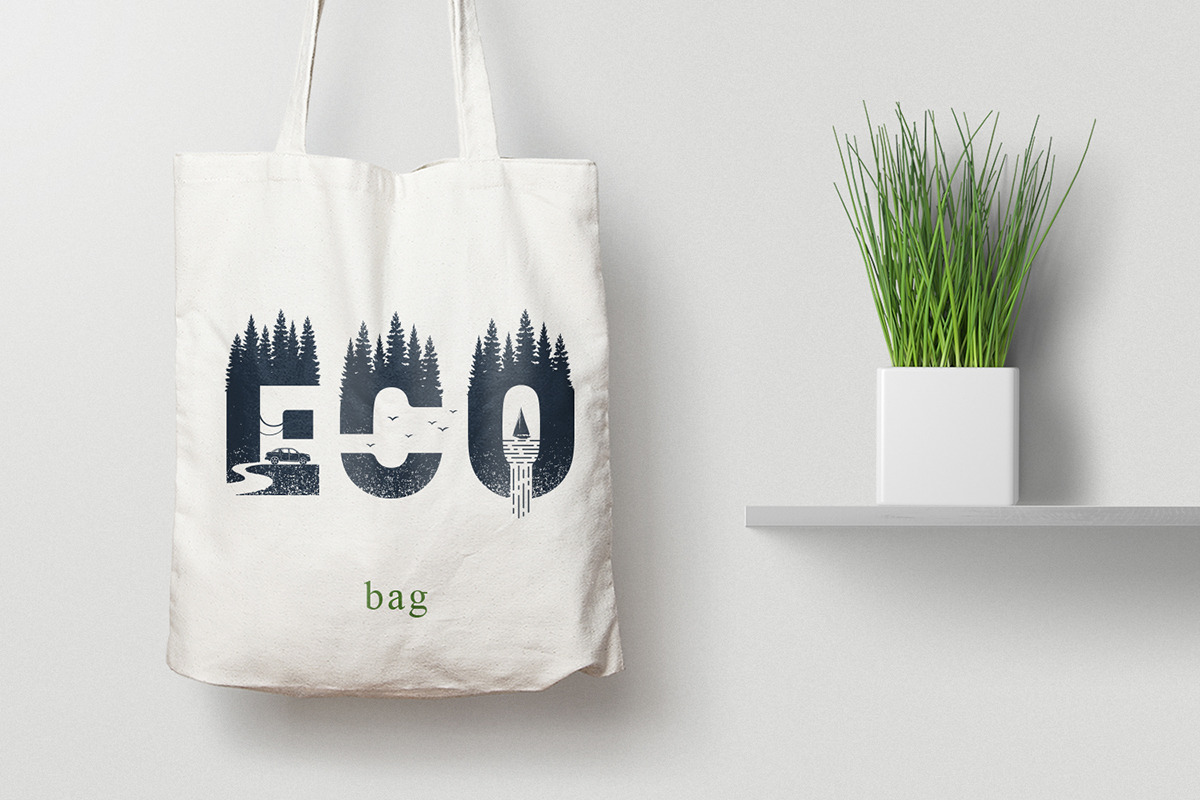 Into The Wild. Double Exposure Font, a Font by Cosmic Store (Photo 9 of 14)