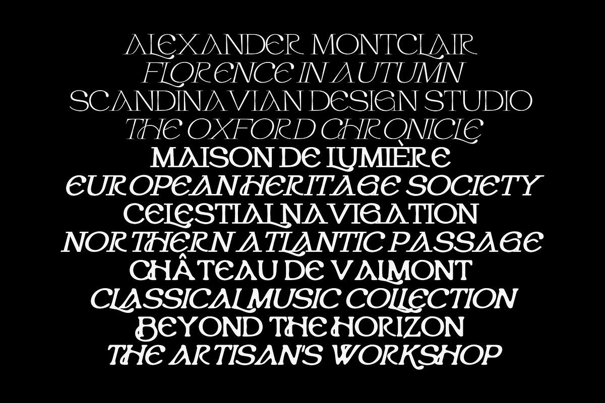 Habarac | Modern Elegant Serif Font, a Serif Font by Typoraith Co (Photo 4 of 15)