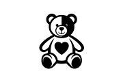 Cute Teddy Bear Love Vector Bundle, an Illustration by Designs_River (Thumbnail 37 of 51)