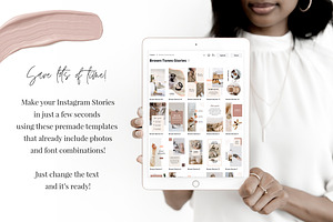 Brown Tones Instagram Stories