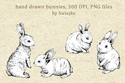 Easter Bunnies, Doodle, an Illustration by swiejko (Thumbnail 2 of 2)
