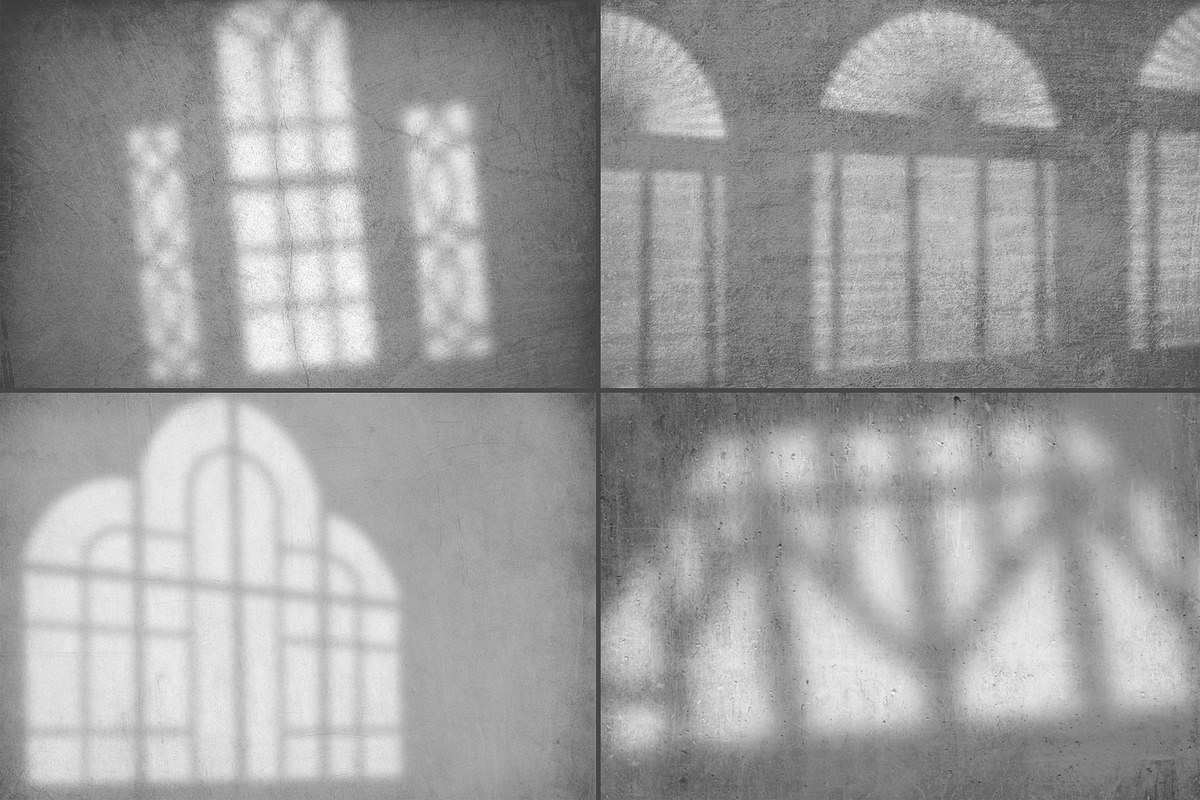 50 windows shadows, a Texture Illustration by AnastasiyaOleynik (Photo 4 of 14)