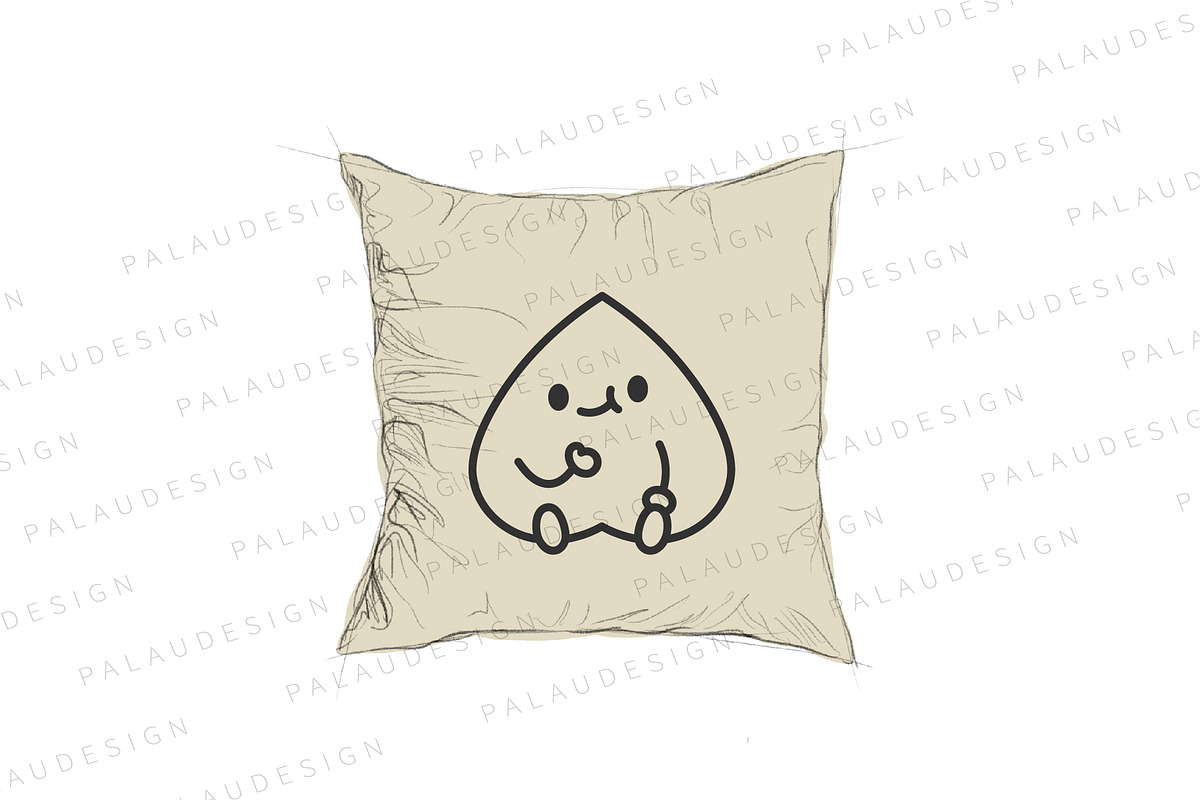 Cute Kawaii Autumn Leaf Character, a Seasonal Illustration by Palau (Photo 4 of 12)