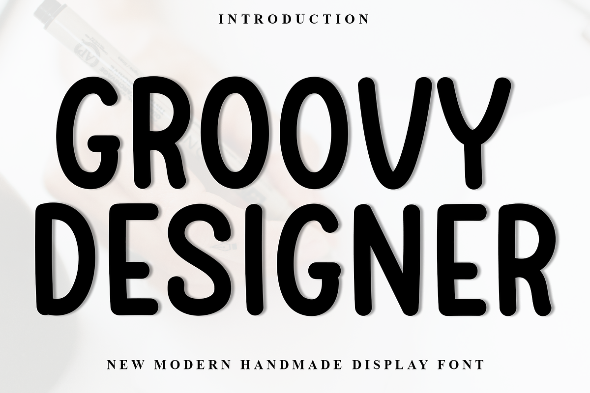 Groovy Designer, a Sans Serif Font by InermediaSTUDIO (Photo 1 of 8)
