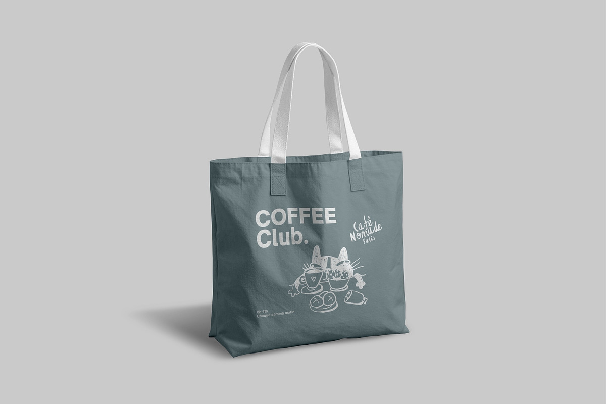 Realistic Tote Bag Mockup PSD, a Merchandise Mockup by MA-KING_ART (Photo 4 of 5)