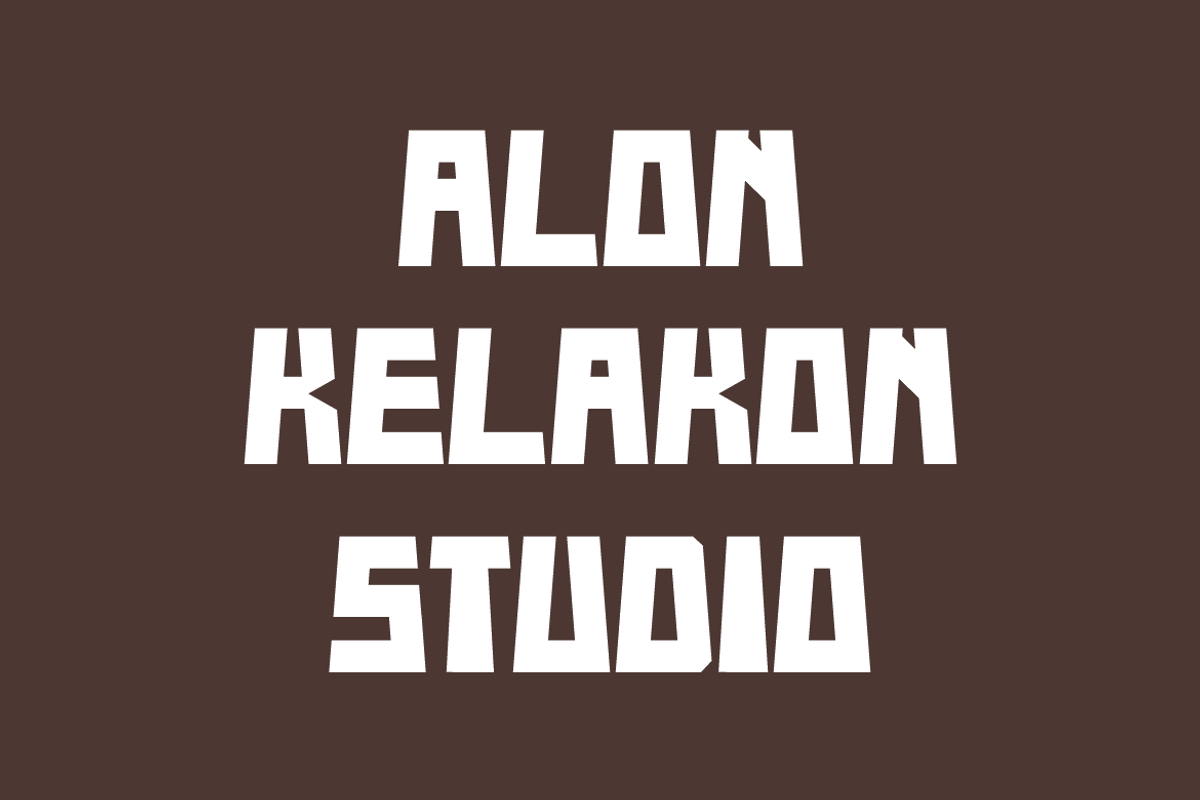 Retro Clasic, a Sans Serif Font by alon kelakon (Photo 4 of 6)