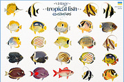 Vintage tropical fish illustrations, an Animal Illustration by Natalka Dmitrova art (Thumbnail 11 of 12)