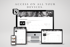 Notion Productivity Planner