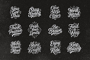 Lettering Quotes + PSD Effect, an Object Graphic by Design Squad (Thumbnail 3 of 4)