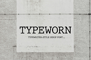 TypeWorn Typewriter-style Font, a Serif Font by gafaroff studio (Thumbnail 1 of 6)