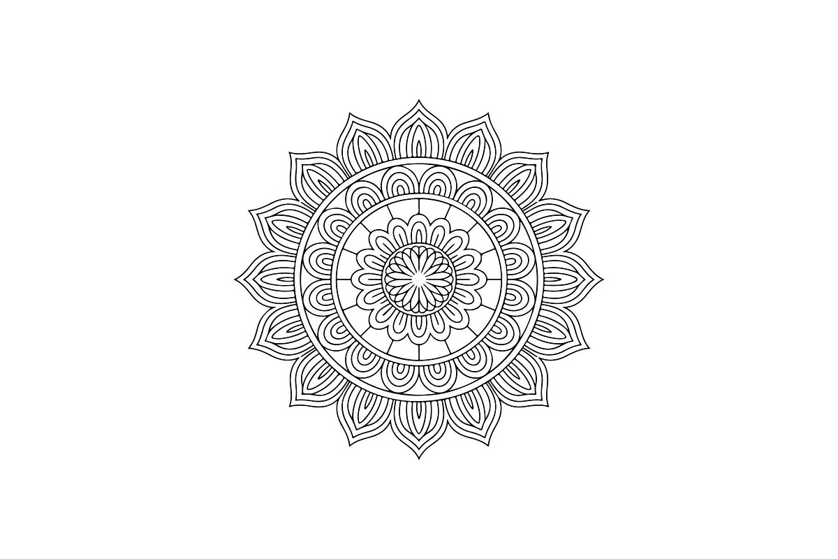 Black Mandala SVG Bundle, an Object Graphic by jahid234 (Photo 2 of 13)