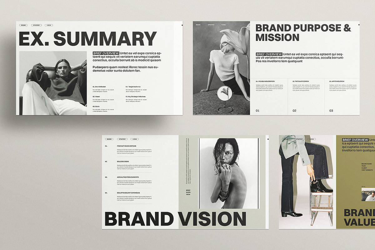 Brand Strategy Guide Template, a Presentation Template by ArtisanaAura (Photo 5 of 9)