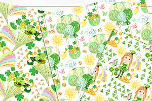 HAPPY ST PATRICK'S DAY Digital Paper