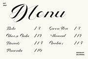 Bake Cake Script Typeface, a Script Font by delipensil (Thumbnail 3 of 9)