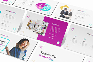 Business Network Keynote Template