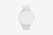 Pixel Watch Mockup, a Wearable Device Mockup by UnicDesign (Thumbnail 2 of 7)