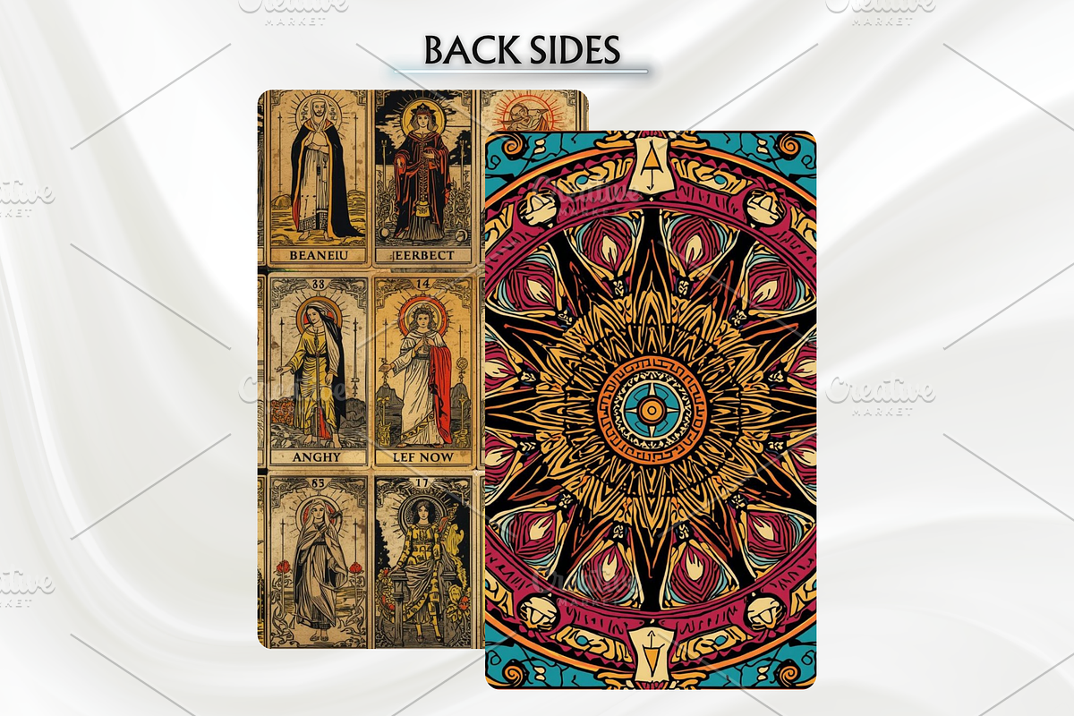 Pop Art Tarot Deck 78 Cards, a Decorative Illustration by Mugio (Photo 3 of 5)