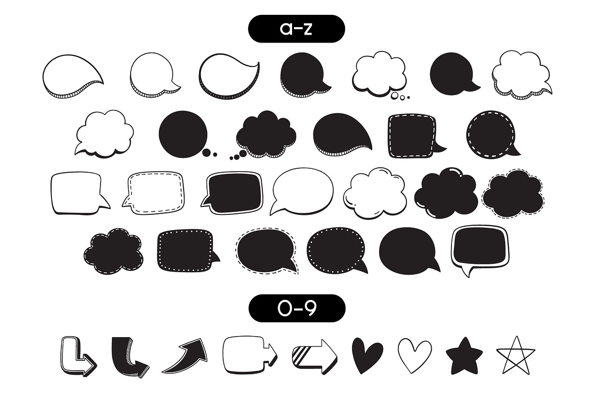 Fox Decorate Dingbats Fonts, a Symbol Font by Fox7 By Rattana (Photo 6 of 6)