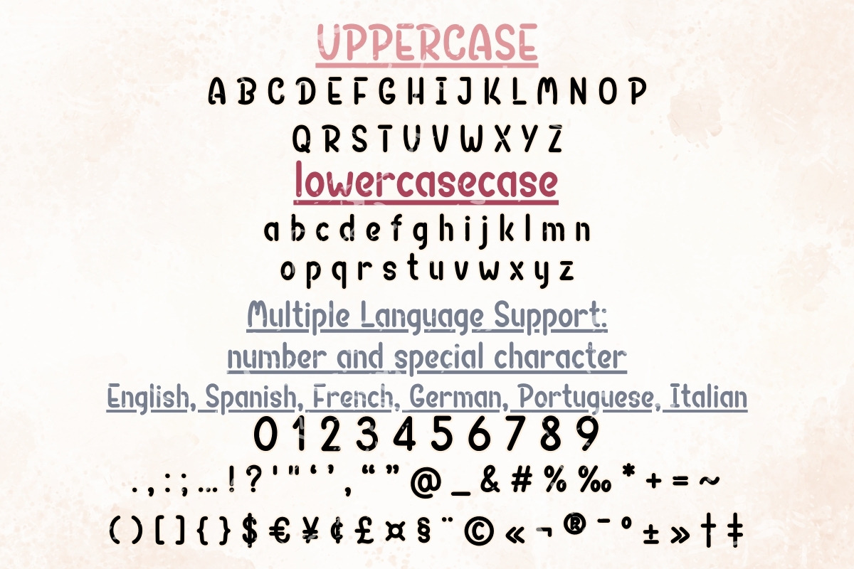 Street Gaze - Handwritten, a Handwritten Font by Charmingbear59.design (Photo 5 of 5)