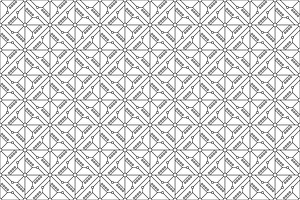 Geometric Tech Line Seamless Pattern, a Pattern Graphic by Mightyfire