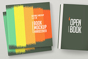 Open Hardcover Book Mockup (Square), a Print Template by ArtefShop (Thumbnail 14 of 22)