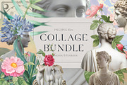 BUNDLE Collage Creator Art Elements, an Object Graphic by Oksana Trygub (Thumbnail 1 of 49)