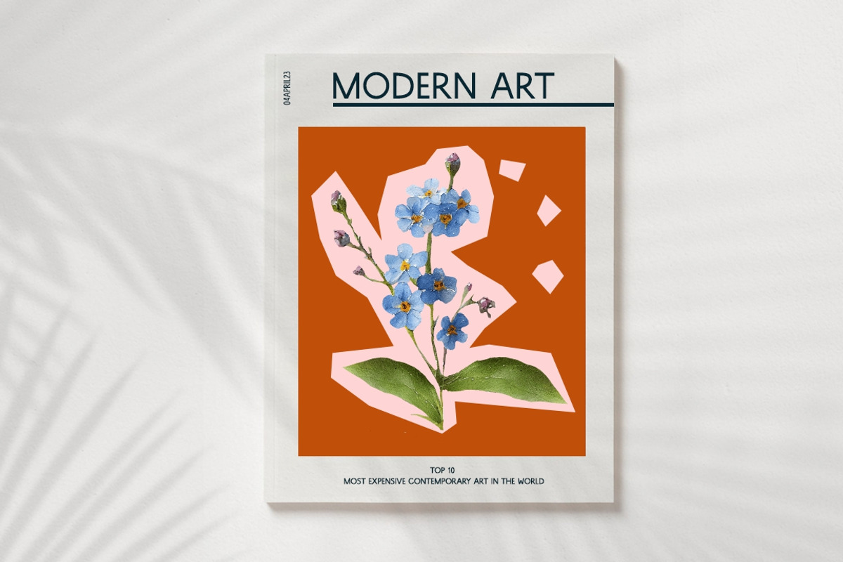 100 Floral Watercolor Illustrations, an Object Graphic by Nocturnal Wolf (Photo 4 of 13)