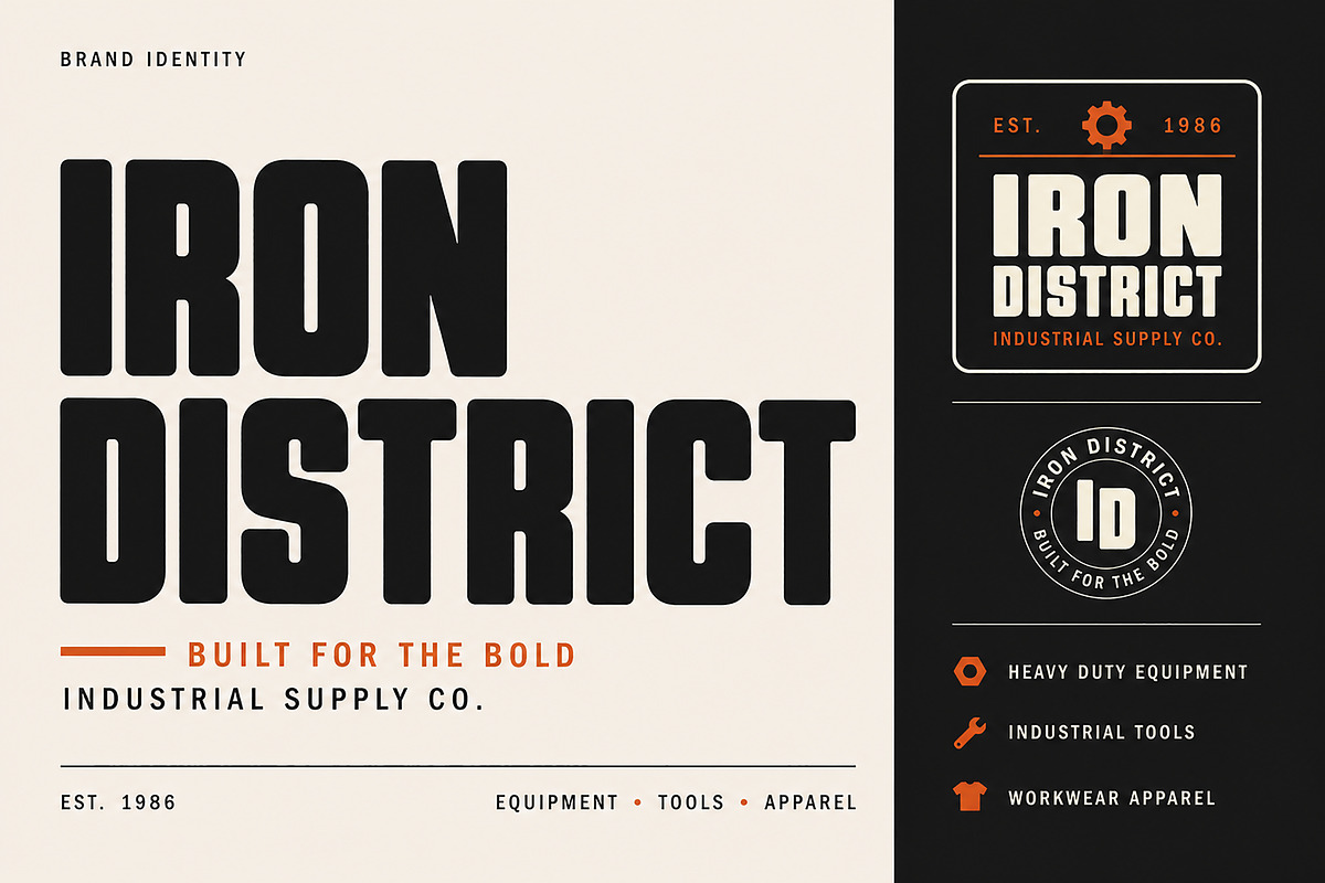 Backforge, a Slab Serif Font by Wow Magic (Photo 4 of 6)
