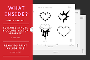 LOVECORE :: Linework flash set, an Object Graphic by V2.GRAPHICS (Thumbnail 8 of 9)