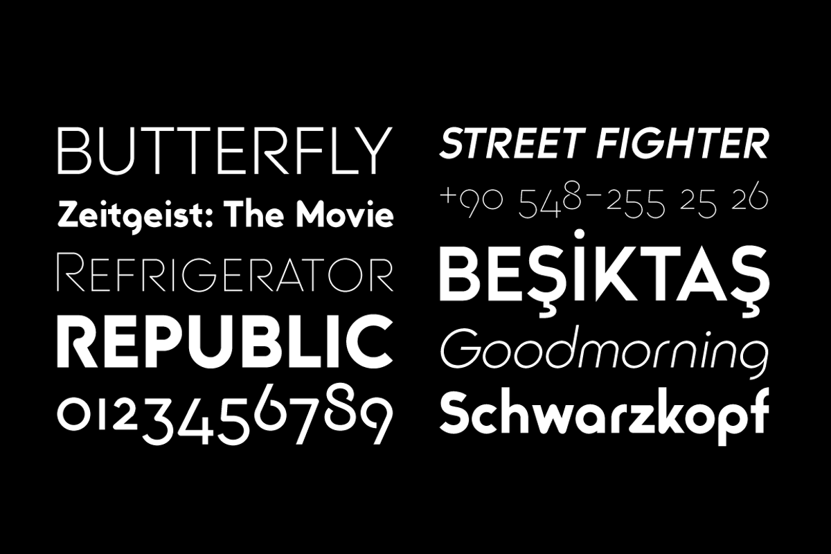 Trakya Sans, a Sans Serif Font by BULENT YUKSEL (Photo 5 of 11)