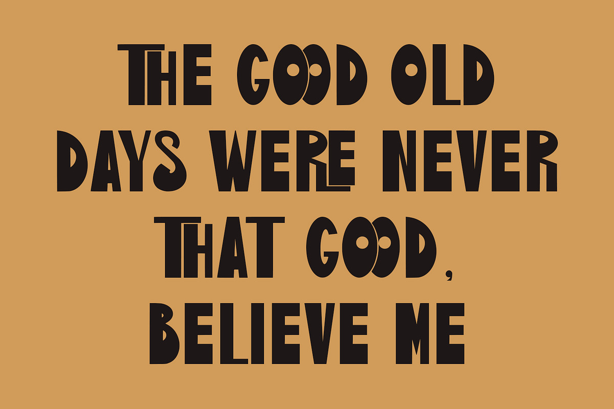 Rathe Oklum Modern Bold Display Font, a Sans Serif Font by Maulana Creative (Photo 5 of 8)