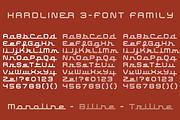 Hardliner AOE Family, a Script Font by Astigmatic (Thumbnail 2 of 6)
