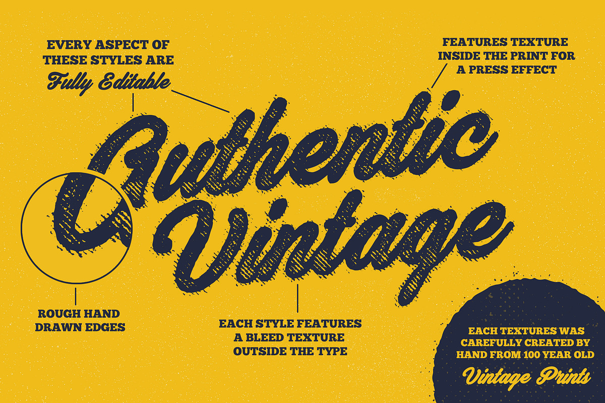 Old Worn Press - Illustrator Styles, a Brushes & More by Nathan Brown (Photo 3 of 5)
