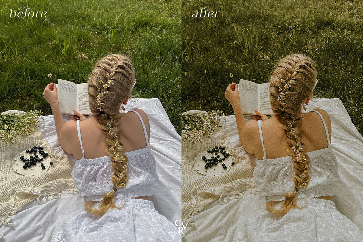 10 Cottagecore Lightroom Presets, a Preset Add-On by CVR Presets (Photo 9 of 9)