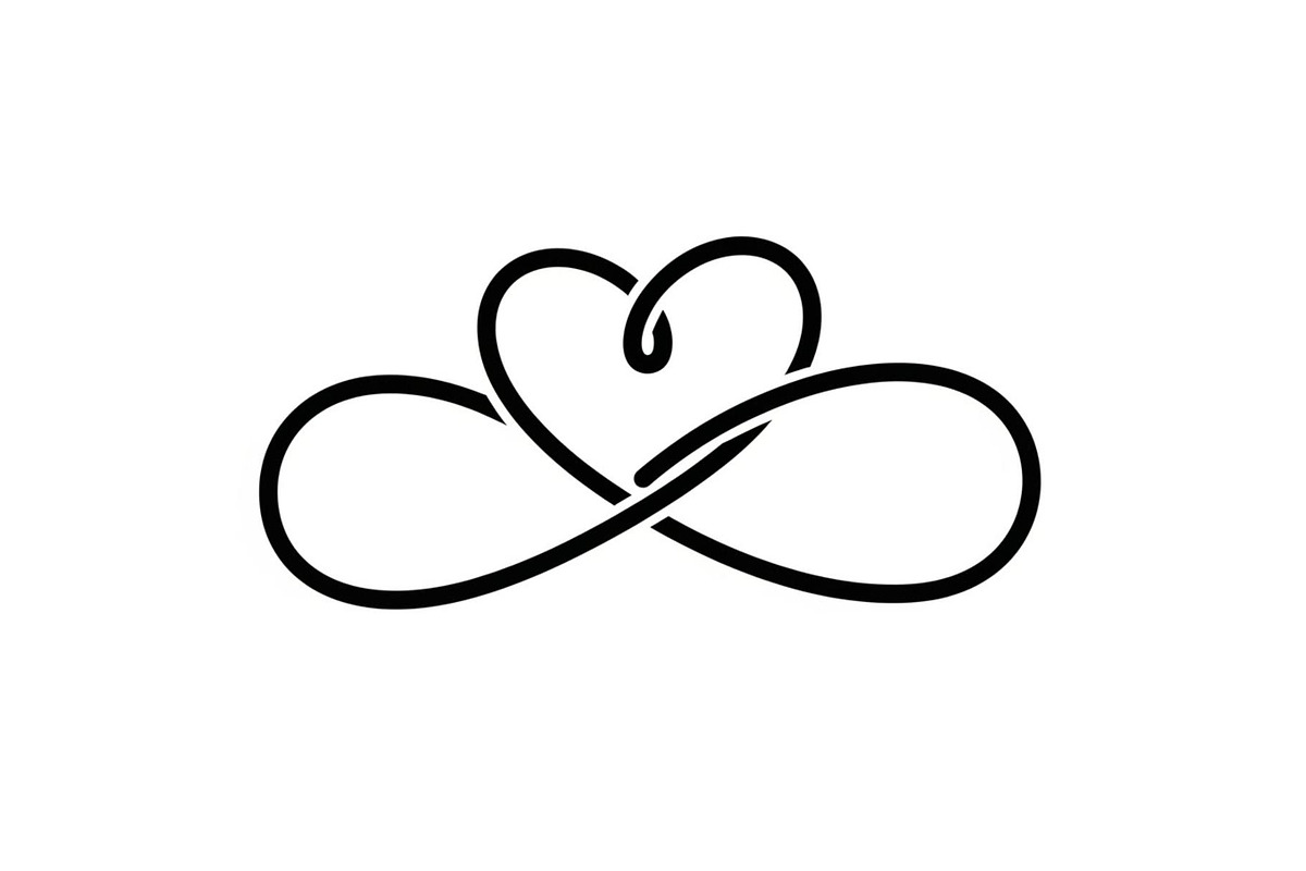 50 Infinity Heart Symbol Vector Bund, an Illustration by abu67222 (Photo 9 of 51)
