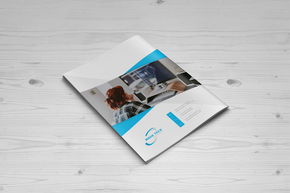 Business Brochure: 16 Pages, a Brochure Template by ZAAS (Photo 9 of 10)