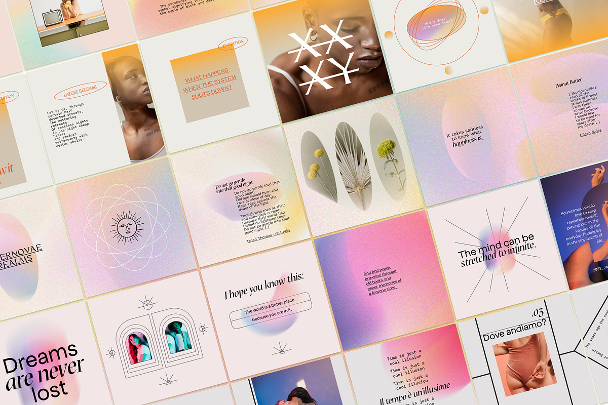 Makeshift Carousel & Quotes Canva PS, a Social Media Template by Sparrow & Snow (Photo 9 of 38)