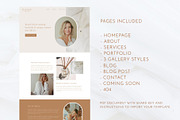 Minimalist Showit Website Template, a Websites & App Template by Indigo Rain Creative (Thumbnail 2 of 5)