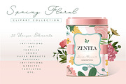 Spring Floral Clip art Collection, a Graphic by Ink + Eye (Thumbnail 4 of 4)